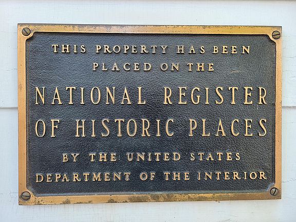House is on the National Register of Historic Places.