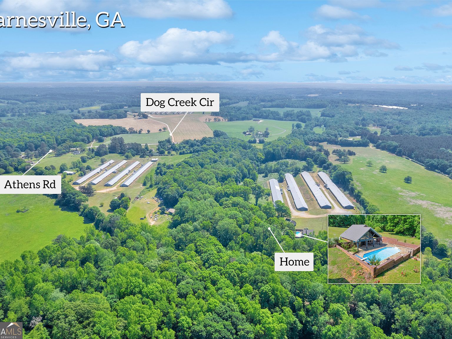 282 & 388 Railroad Bridge Rd, Carnesville, GA 30521 | MLS #10288182 ...