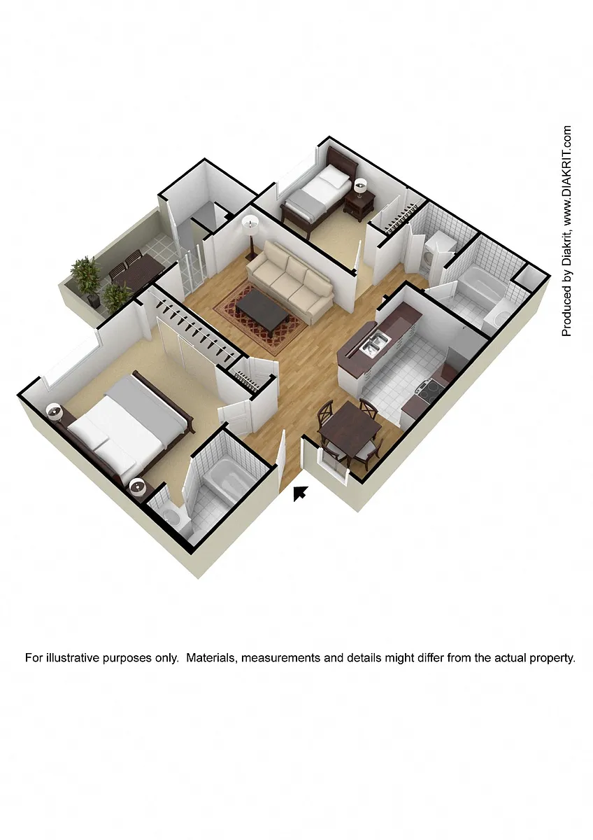 Floor plan Marina