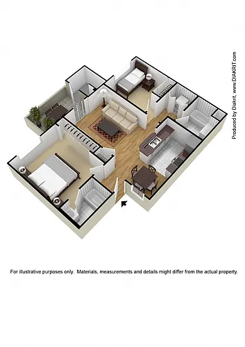 Floor plan Marina