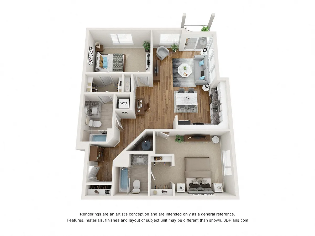 Floor plan The Shiplock at Capital Trail