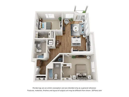 Floor plan The Shiplock at Capital Trail