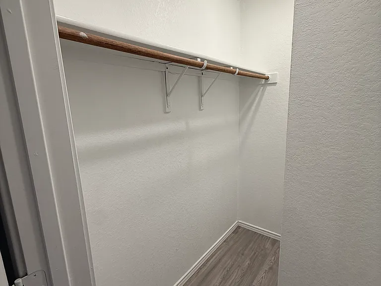 Walk in closet in Master