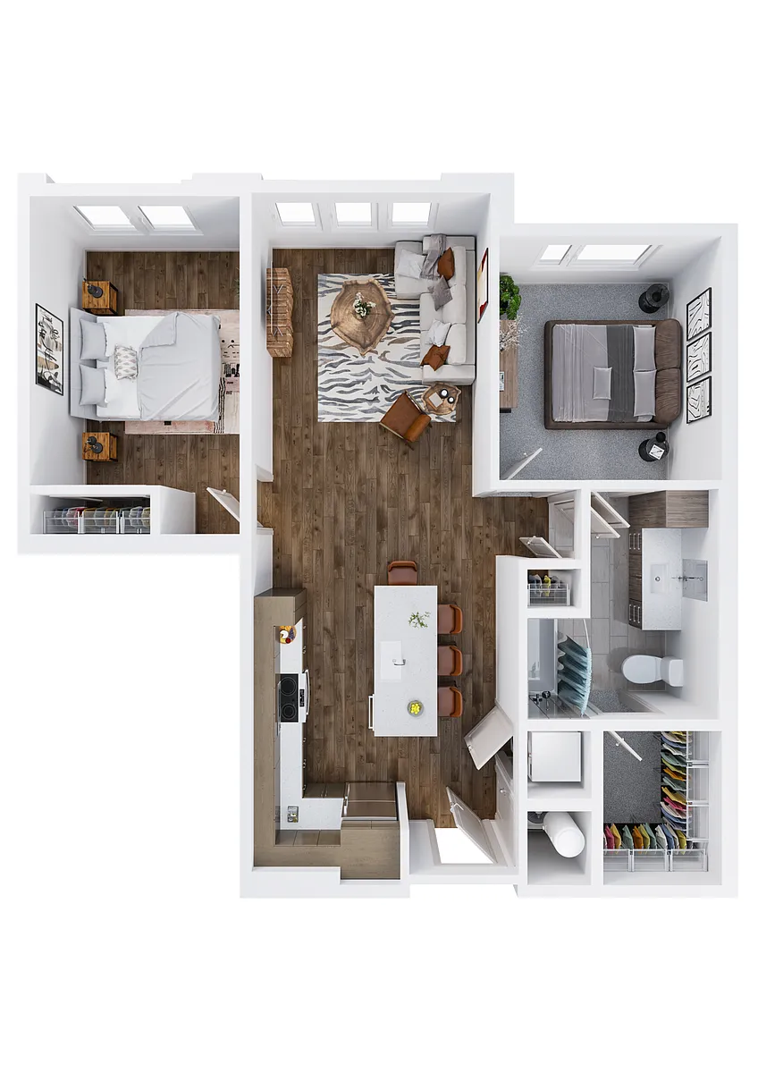 Floor plan B7
