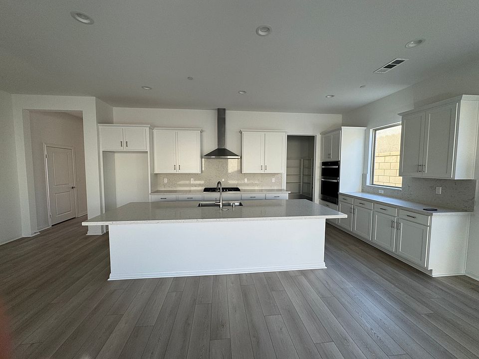 Upgraded kitchen with huge island
