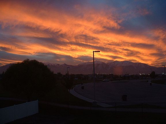 Common Sunset/Mountain view