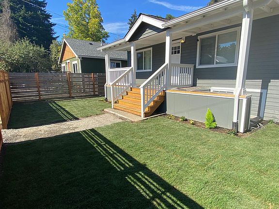 New landscaping