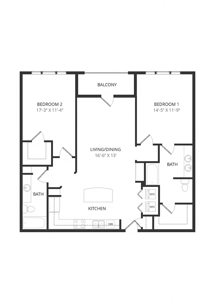 Floor plan Building P PB3