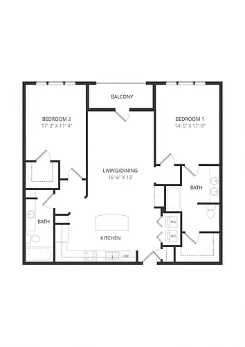 Floor plan Building P PB3
