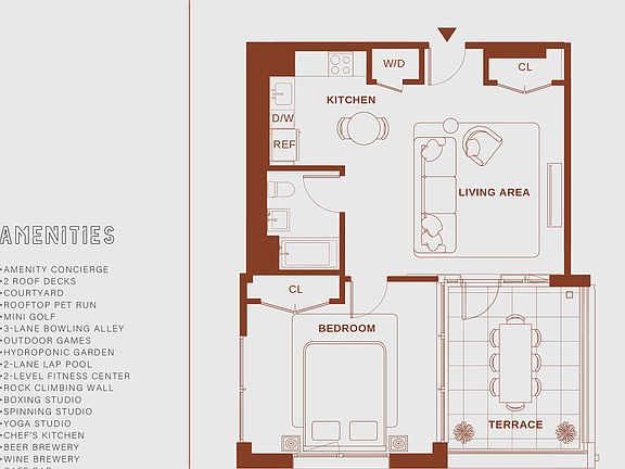 2nd image of 123 Melrose St APT 821