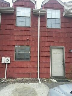 Front door - parking