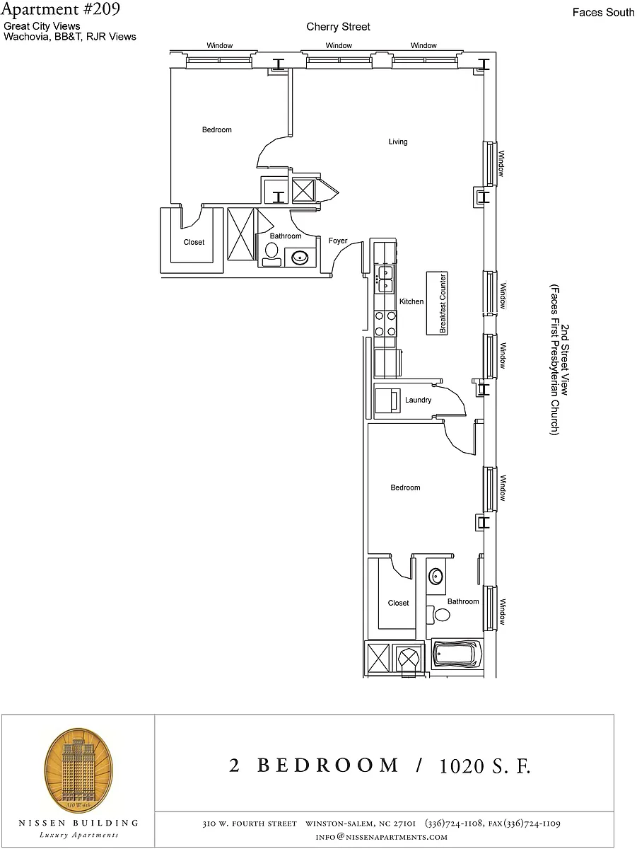 Floor plan Banker