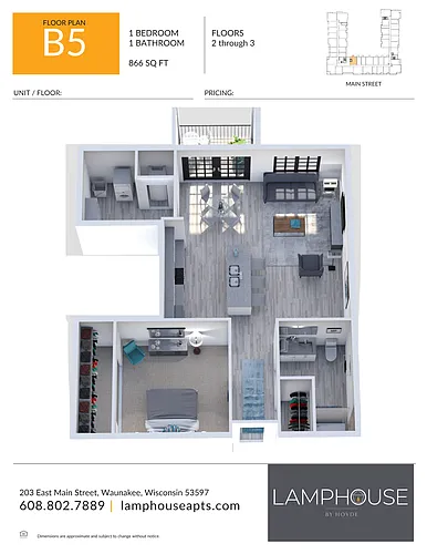 Floor plan B5