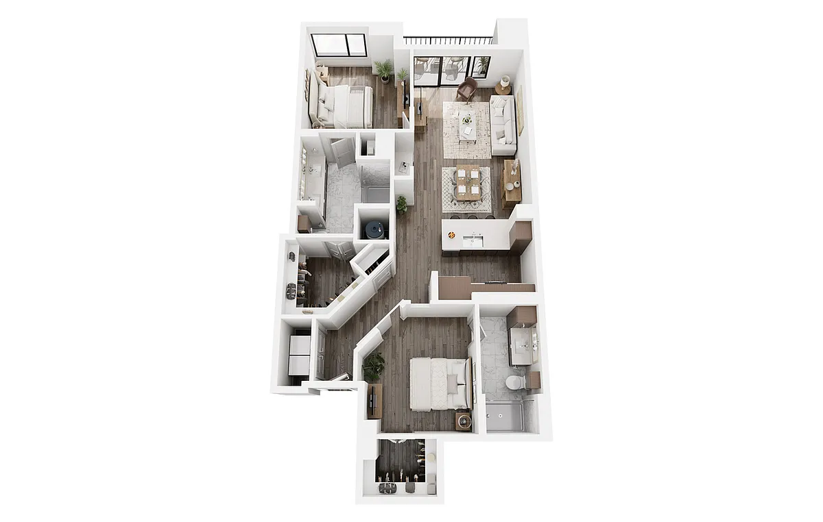 Floor plan B1