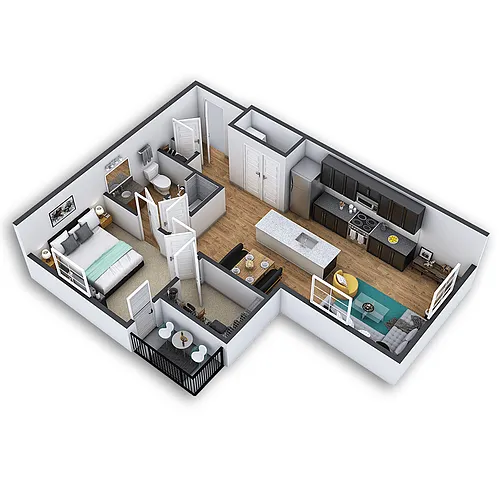 Floor plan Five Points Platinum