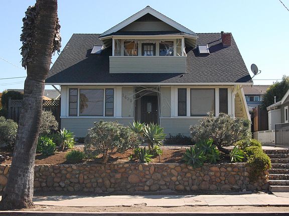 Front of house (cobwebs courtesy of Halloween decor)....