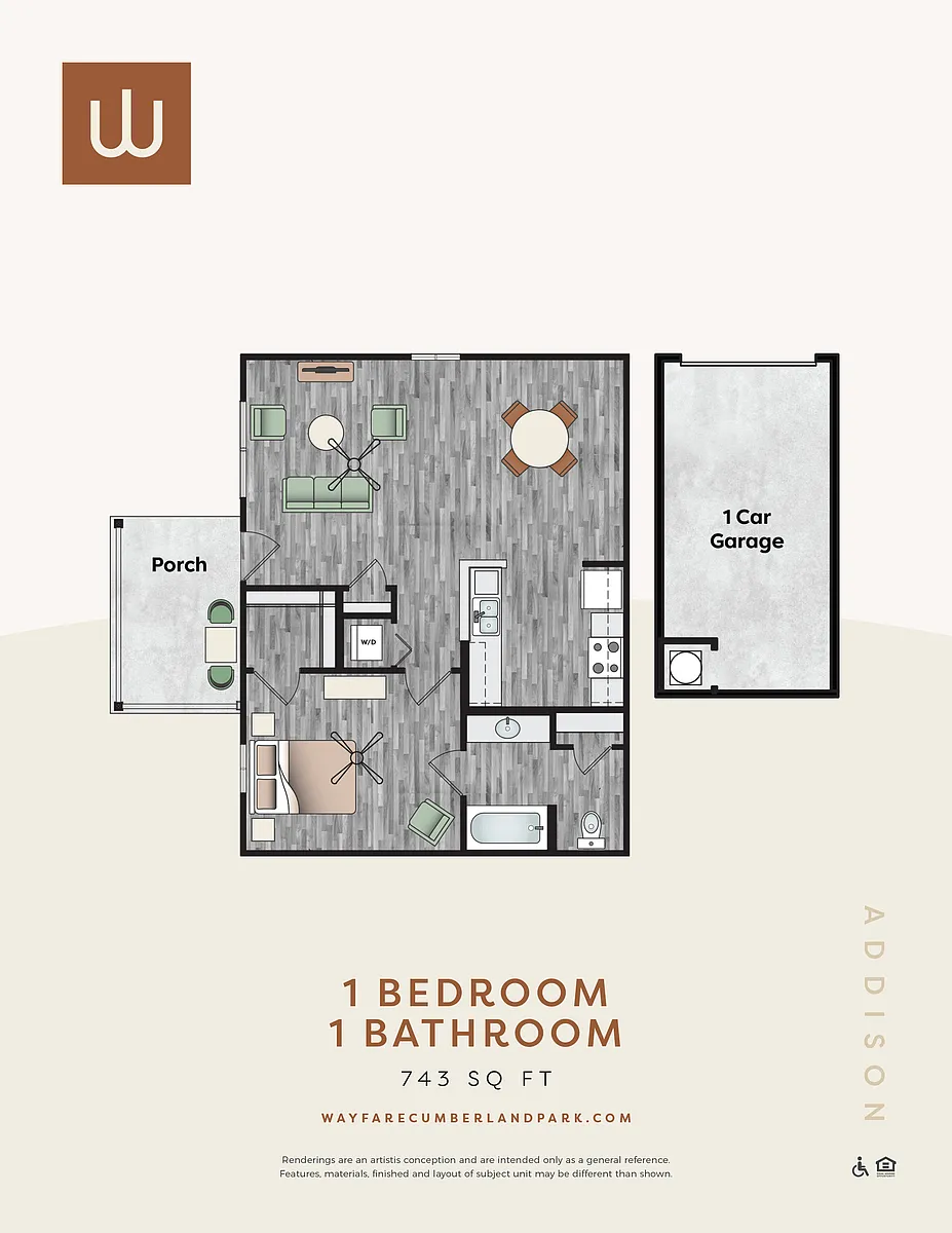 Floor plan Addison