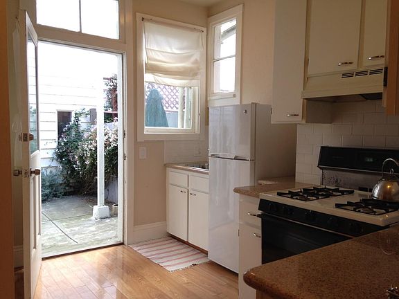 kitchen to backyard