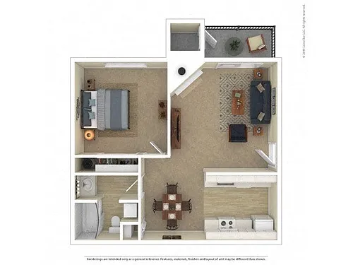 Floor plan Alder - Renovated