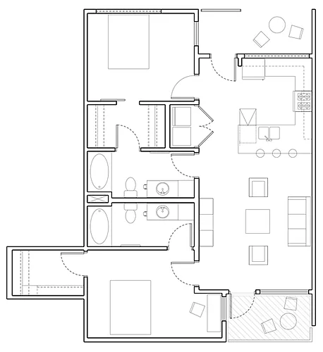 Floor plan 2C