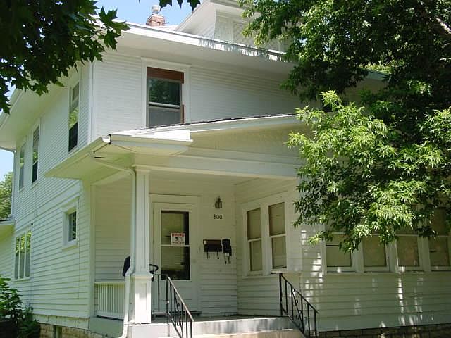 Front entrance porch