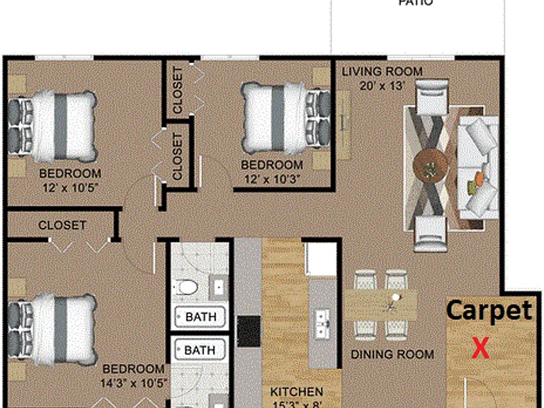 The Pointe on Fleur Apartments — Photo 5