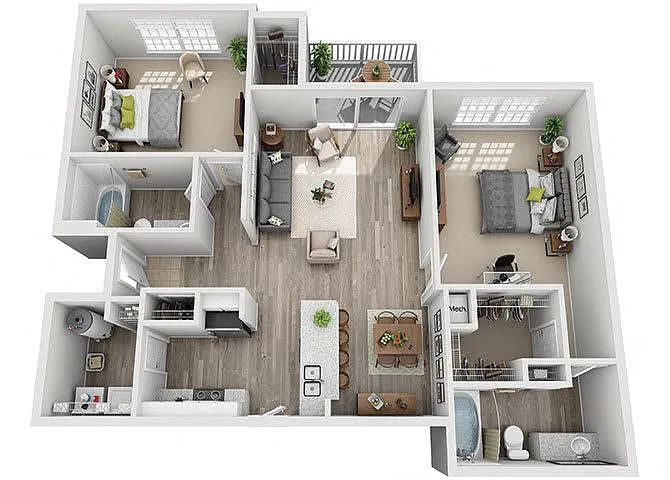 Floor plan B3