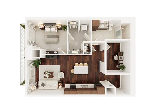 Floor plan THE QUINTON