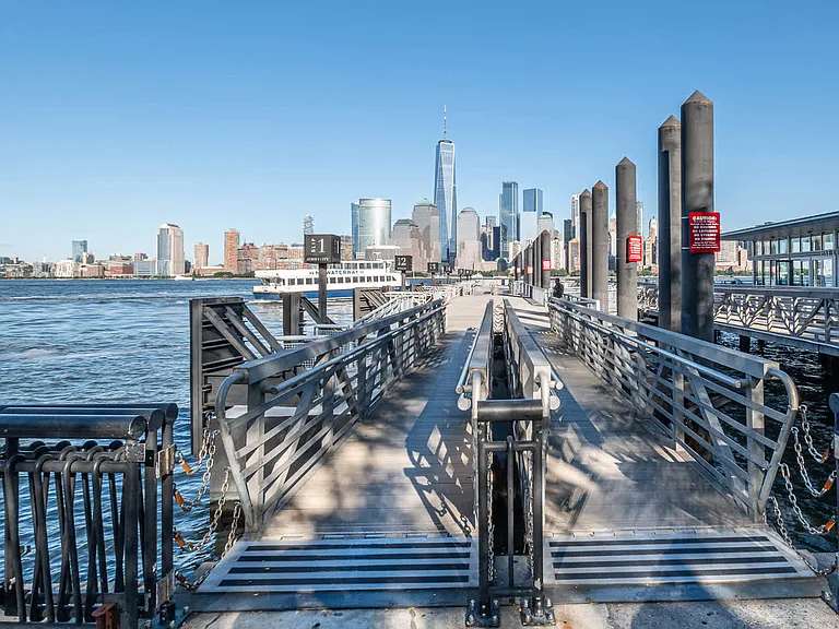 Near the Hudson Point Marina