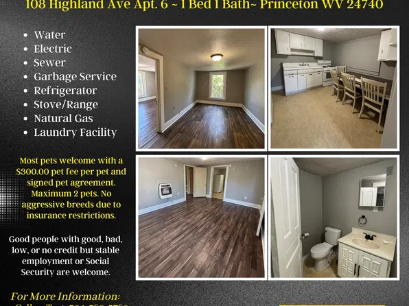 108 Highland Ave APT 6, Princeton, WV 24740