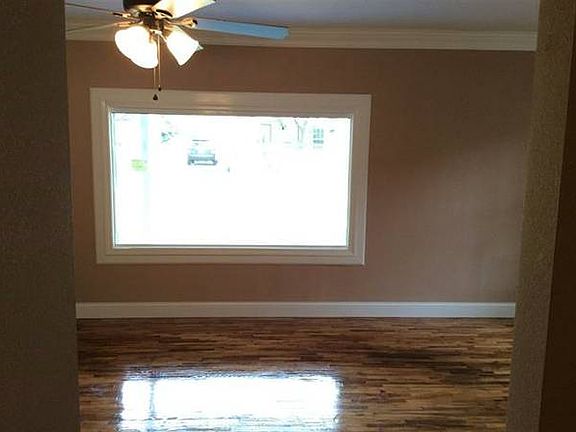 Looking out onto the porch