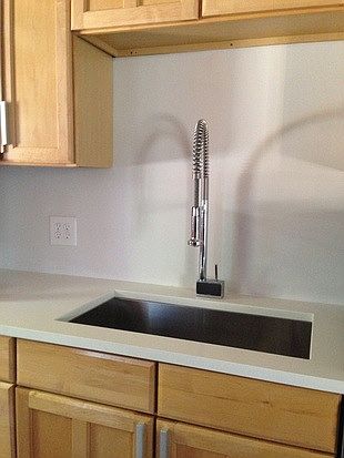 kitchen with quartz countertops