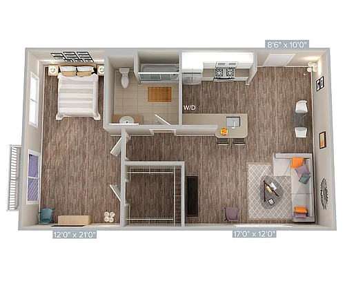Floor plan A6-801