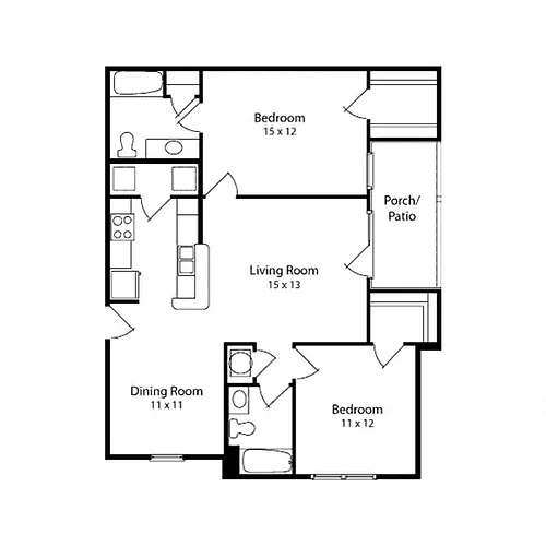 Floor plan C2