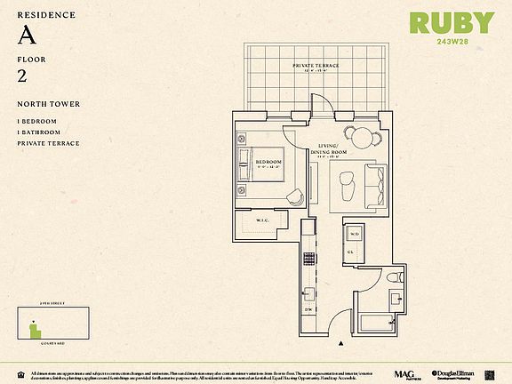 2nd image of 243 W 28th St #2AN