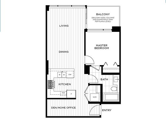 5th image of 518 Clarke Rd #3305