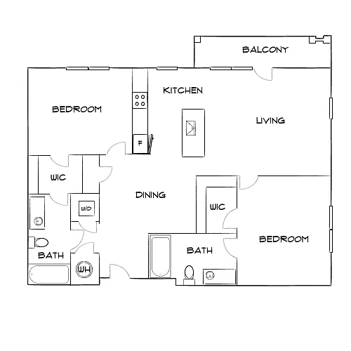 Floor plan Design 2B