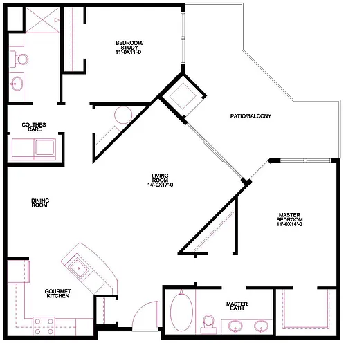 Floor plan The Monticello