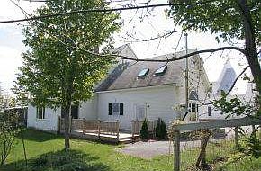 South side and back of house