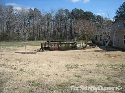 Backyard deck