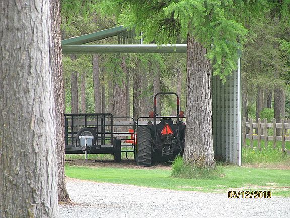 STORAGE SHED ENCLOSED 1 SIDE