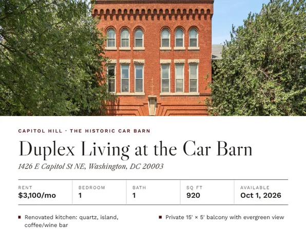 1426 E Capitol St NE, Washington, DC 20003