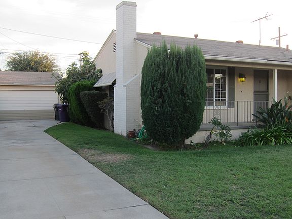 Front view and driveway