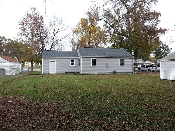 View from rear fence