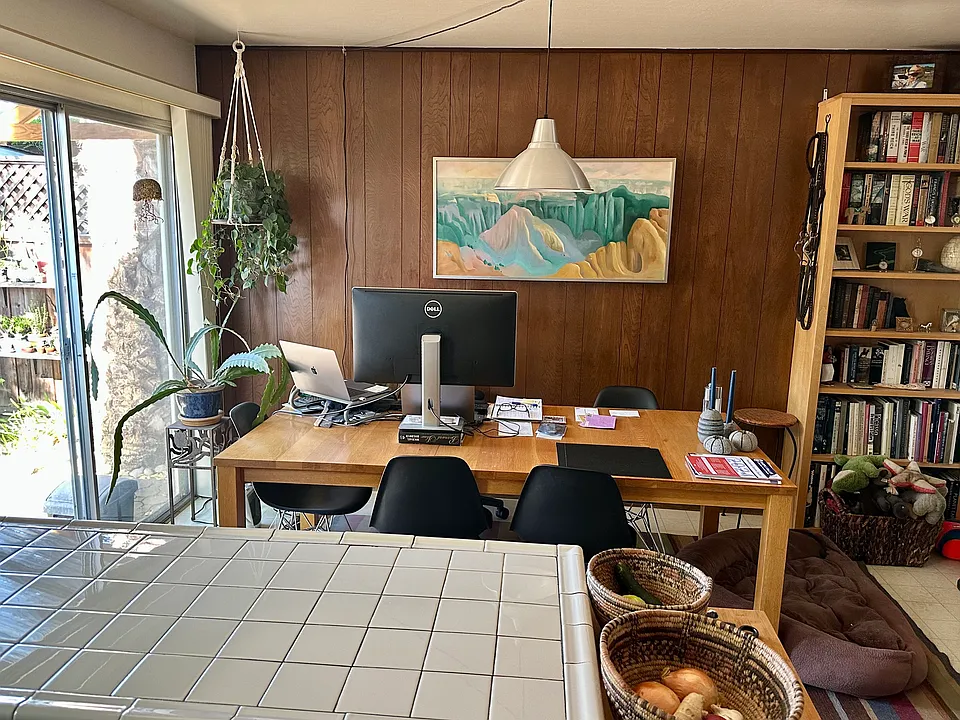 dining area from kitchen