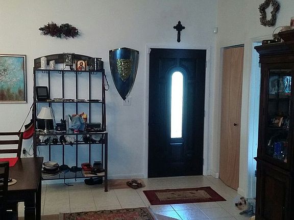 Front door in livingroom
