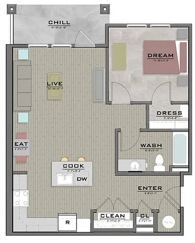 Floor plan A1 Alt