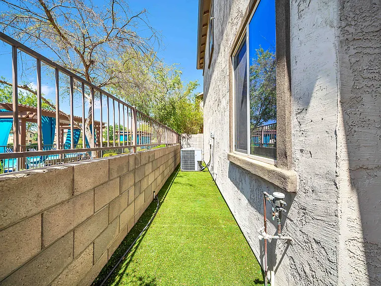 House is on a premium lot, right by the community pool