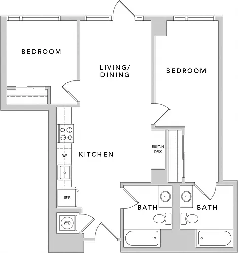 Floor plan 2R Renovation 2