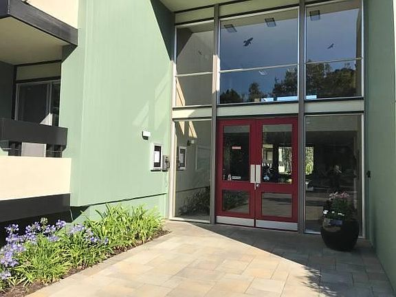 Close-up of entrance to building